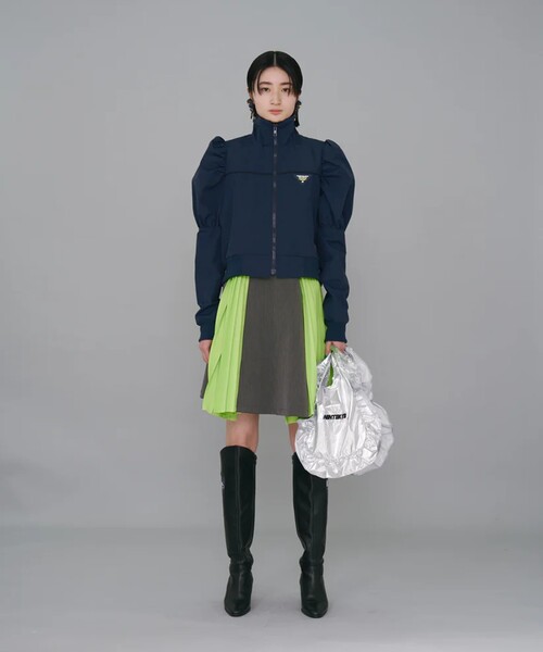 NON TOKYO/ノントーキョー】PUFFSLEEVE NYLON BLOUSON