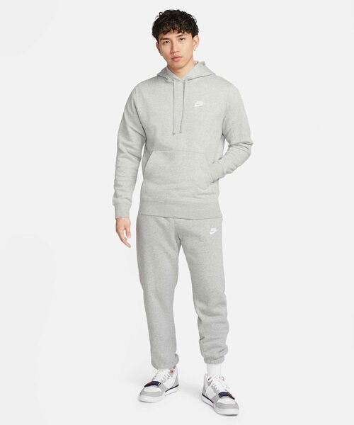 NIKE（ナイキ）の「《セットアップ対応商品》ナイキ スポーツウェア クラブ フリース プルオーバー パーカー  / Nike Sportswear Club Fleece Pullover Hoodie BV2655-063 Dark Grey Heather（パーカー・メンズ・グレー系その他・3XL/XL/S/M/L/2XL）」の5枚目の写真