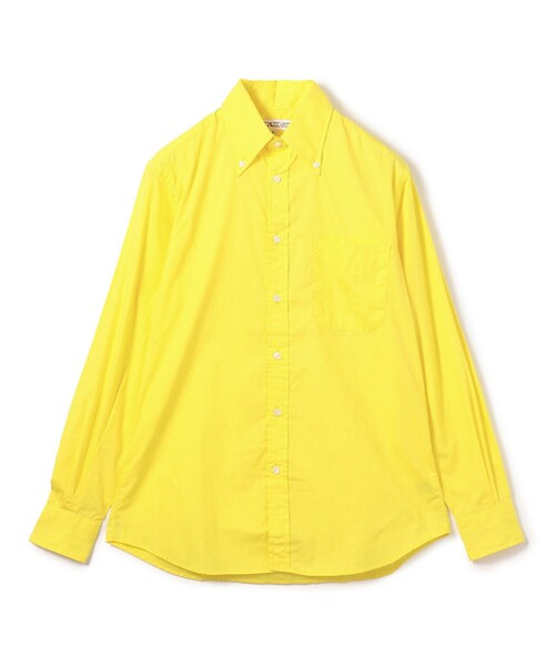 INDIVIDUALIZED SHIRTS(インディビジュアライズドシャツ)の「INDIVIDUALIZED SHIRTS コットン B.D.シャツ(シャツ/ブラウス・メンズ・イエロー/オレンジ・S)」の1枚目の写真