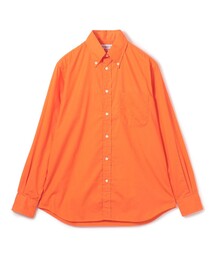 INDIVIDUALIZED SHIRTS 半袖シャツ Mサイズ オレンジ INDIVIDUALIZED SHIRTS（インディビジュアライズドシャツ