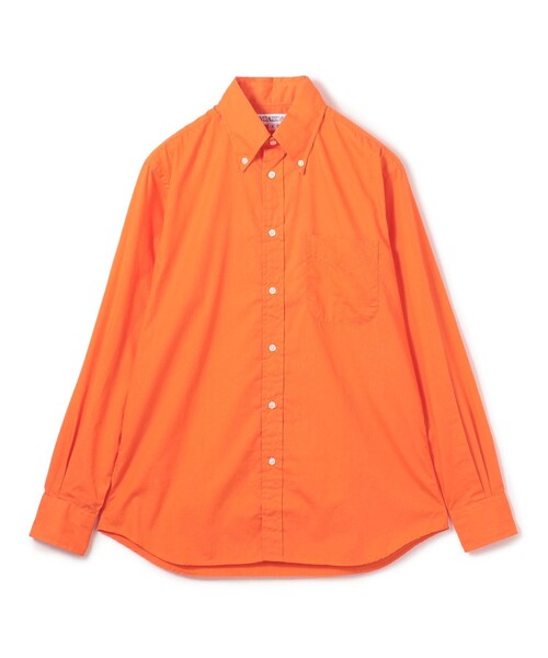 INDIVIDUALIZED SHIRTS(インディビジュアライズドシャツ)の「INDIVIDUALIZED SHIRTS コットン B.D.シャツ(シャツ/ブラウス・メンズ・イエロー/オレンジ・S)」の2枚目の写真