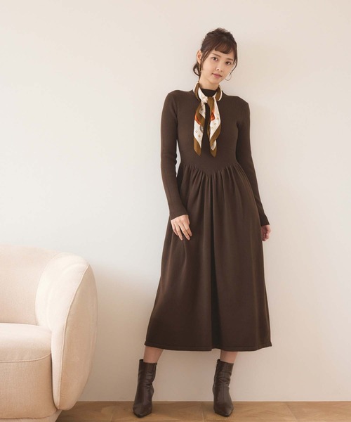 Edit Sheen(エディットシーン)の「ロイヤルキープリントスカーフ(ストール/ショール・レディース・ブラウン/ゴールド/ブルー・FREE)」の12枚目の写真