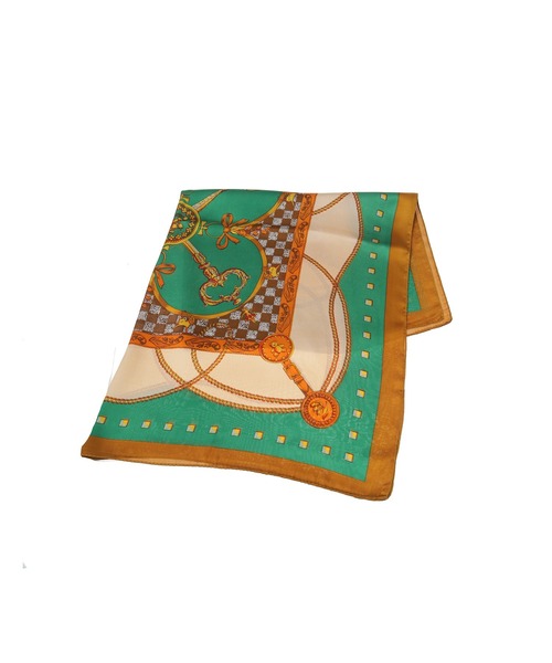 Edit Sheen(エディットシーン)の「ロイヤルキープリントスカーフ(ストール/ショール・レディース・ブラウン/ゴールド/ブルー・FREE)」の7枚目の写真