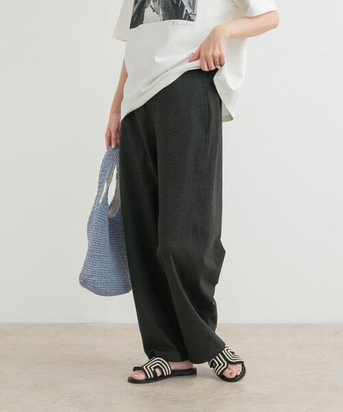 URBAN RESEARCH DOORS（アーバンリサーチドアーズ）の「ポンチカーブパンツ（その他パンツ・レディース・ブラック/チャコールグレー・MEDIUM）」の6枚目の写真