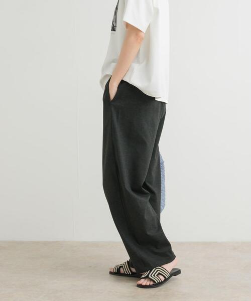 URBAN RESEARCH DOORS（アーバンリサーチドアーズ）の「ポンチカーブパンツ（その他パンツ・レディース・ブラック/チャコールグレー・MEDIUM）」の5枚目の写真