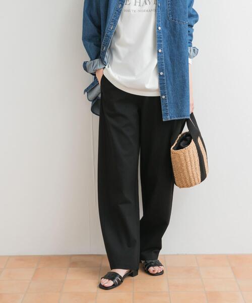 URBAN RESEARCH DOORS（アーバンリサーチドアーズ）の「ポンチカーブパンツ（その他パンツ・レディース・ブラック/チャコールグレー・MEDIUM）」の21枚目の写真