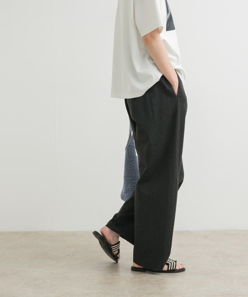 URBAN RESEARCH DOORS パンツ ポンチカーブパンツ レディース