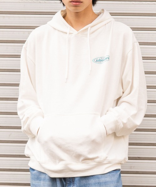 MODISH GAZE（モディシュガゼ）の「【MODISH GAZE】Adventure裏毛プルパーカー(CP)（パーカー・レディース・グレイッシュベージュ/オフホワイト/チャコール・M/L）」の7枚目の写真
