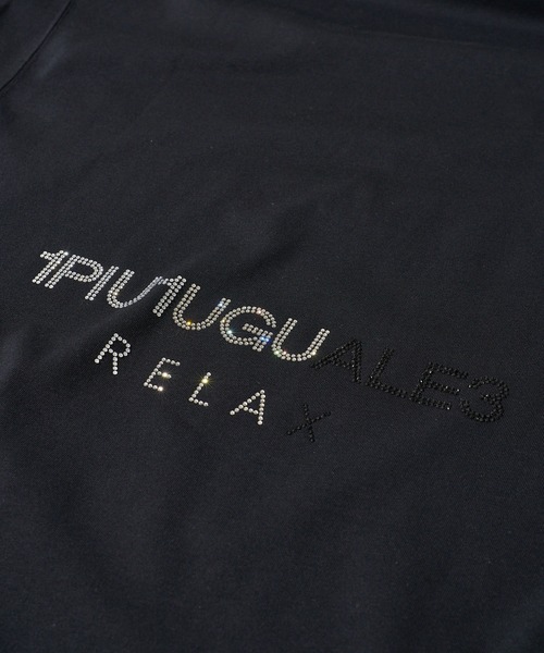 1PIU1UGUALE3 RELAX (ウノピゥウノウグァーレトレ リラックス)の「【1PIU1UGUALE3 RELAX】ラインストーンTシャツ(Tシャツ/カットソー・メンズ・ホワイト/ブラック・MEDIUM/LARGE/X-LARGE)」の12枚目の写真