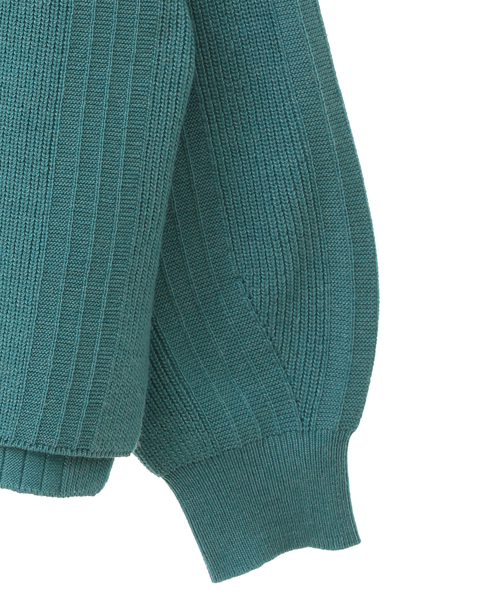 MELROSE claire(メルローズ クレール)の「【バックシャンクルーネックニット】(ニット/セーター・レディース・グレイッシュブルー/オートミール/ダークグレー・FREE)」の9枚目の写真