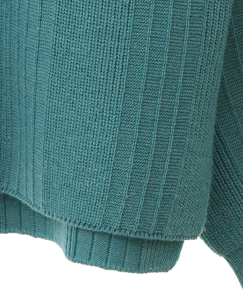 MELROSE claire(メルローズ クレール)の「【バックシャンクルーネックニット】(ニット/セーター・レディース・グレイッシュブルー/オートミール/ダークグレー・FREE)」の10枚目の写真