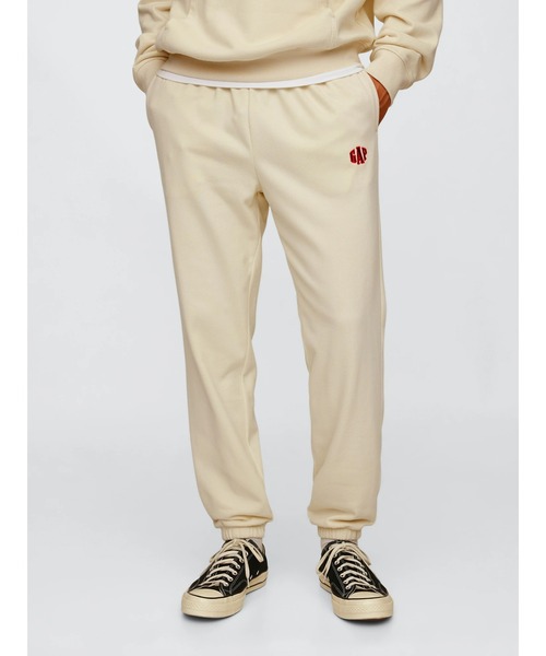 GAP（ギャップ）の「ヴィンテージソフト ロゴジョガーパンツ（スウェットパンツ・メンズ・ネイビー/ベージュ/レッド/ブラウン・S/L/M/XL/XS）」の3枚目の写真