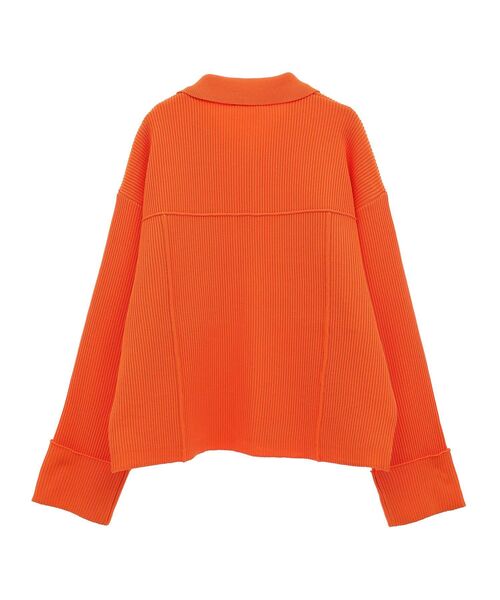 CRAFT STANDARD BOUTIQUE（クラフトスタンダードブティック）の「ライトニットジャケット（その他アウター・レディース・オレンジ/ネイビー/アイボリー/ブルー・FREE）」の13枚目の写真