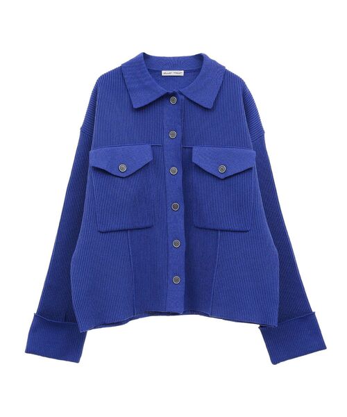 CRAFT STANDARD BOUTIQUE（クラフトスタンダードブティック）の「ライトニットジャケット（その他アウター・レディース・オレンジ/ネイビー/アイボリー/ブルー・FREE）」の22枚目の写真