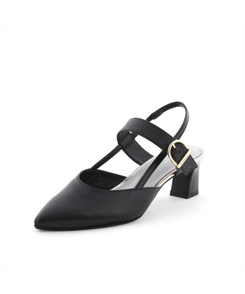 HIMIKO(ヒミコ)の「【Made in Japan】【HIMIKO】ポインテッドトゥバックストラップパンプス/651508(パンプス・レディース・ベージュ/プラチナム/ブラック・21.5cm/23.0cm/25.5cm/26.0cm/22.0cm/22.5cm/23.5cm/24.0cm/24.5cm/25.0cm/26.5cm)」の6枚目の写真