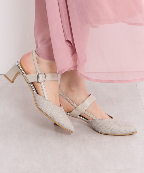 HIMIKO(ヒミコ)の「【Made in Japan】【HIMIKO】ポインテッドトゥバックストラップパンプス/651508(パンプス・レディース・ベージュ/プラチナム/ブラック・21.5cm/23.0cm/25.5cm/26.0cm/22.0cm/22.5cm/23.5cm/24.0cm/24.5cm/25.0cm/26.5cm)」の12枚目の写真