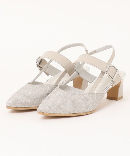 HIMIKO(ヒミコ)の「【Made in Japan】【HIMIKO】ポインテッドトゥバックストラップパンプス/651508(パンプス・レディース・ベージュ/プラチナム/ブラック・21.5cm/23.0cm/25.5cm/26.0cm/22.0cm/22.5cm/23.5cm/24.0cm/24.5cm/25.0cm/26.5cm)」の20枚目の写真