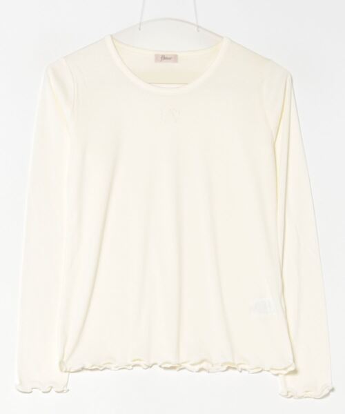 flower（フラワー）の「リボンエンブロイダリーロングスリーブ2（Tシャツ/カットソー・レディース・ブルー/アイボリー・FREE）」の22枚目の写真