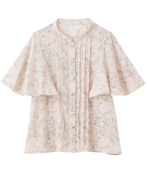 RANAN（ラナン）の「【接触冷感】ピンタックフレア袖ブラウス（シャツ/ブラウス・レディース・ピンク系その他/ブラック/ホワイト系その他/ホワイト/ネイビー/モカ/ベージュ/ブルーグレー・LL/L/M）」の18枚目の写真