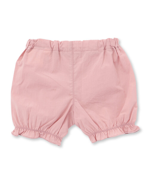 SLAP SLIP BABY（スラップスリップベビー）の「【お揃い】グルっとフリルワンピース+ブルマ2点セットベビー(70~80cm)（その他ベビーウェア・キッズ・ピンク/オフホワイト・FREE）」の4枚目の写真