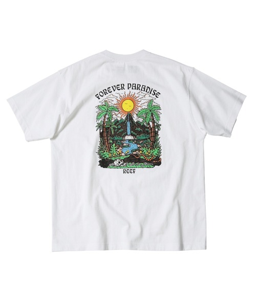 REEF（リーフ）の「【REEF】 FOREVER S/S TEE（Tシャツ/カットソー・メンズ・ベージュ/ホワイト/ブラック・MEDIUM/LARGE/X-LARGE）」の13枚目の写真