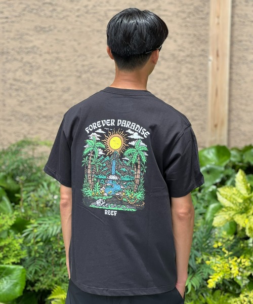 REEF（リーフ）の「【REEF】 FOREVER S/S TEE（Tシャツ/カットソー・メンズ・ベージュ/ホワイト/ブラック・MEDIUM/LARGE/X-LARGE）」の6枚目の写真