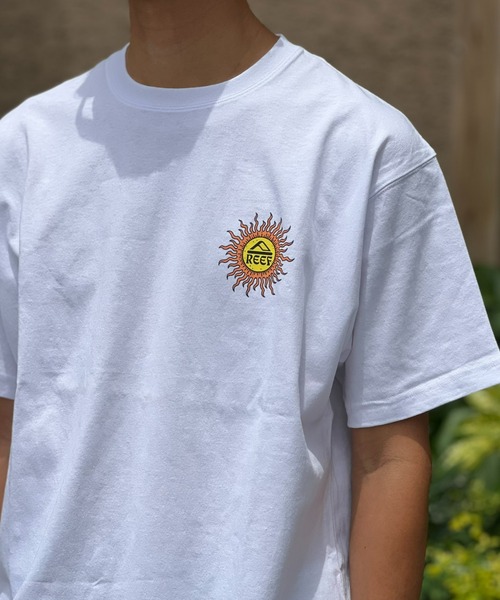 REEF（リーフ）の「【REEF】 FOREVER S/S TEE（Tシャツ/カットソー・メンズ・ベージュ/ホワイト/ブラック・MEDIUM/LARGE/X-LARGE）」の5枚目の写真