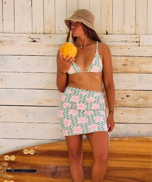 ROXY(ロキシー)の「HIBISCUS DAZE ELONG /ロキシー総柄ビキニ(水着)(水着・レディース・グリーン・LARGE/MEDIUM/SMALL)」の14枚目の写真