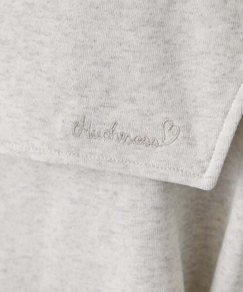 w closet(ダブルクローゼット)の「セーラー衿Wジップスウェット(パーカー・レディース・アイボリー/ライム/チャコールグレー/ピンク・FREE)」の10枚目の写真
