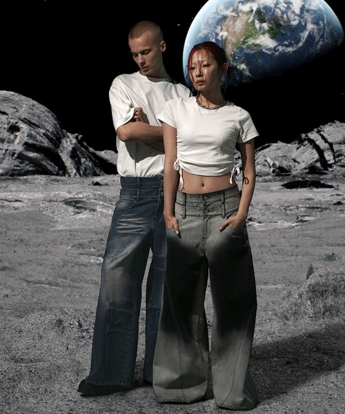 Nebula Fusion（ネビュラフュージョン）の「13oz denim double waist 