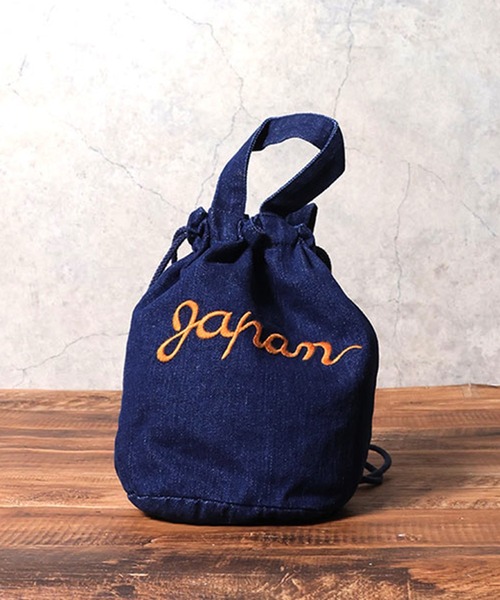 セール】HOUSTON ヒューストン TIGER DRAGON EMB DENIM EFECT