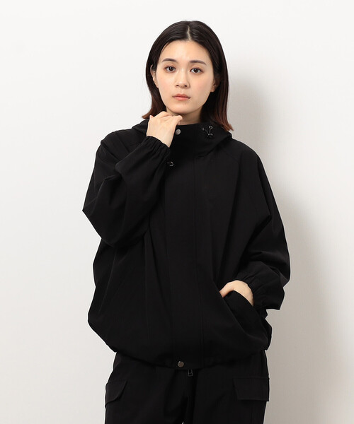 Purple&Yellow(パープルアンドイエロー)の「ナイロンストレッチマウンテンパーカ(マウンテンパーカー・メンズ・ブラック/カーキ・SMALL/MEDIUM/LARGE)」の15枚目の写真