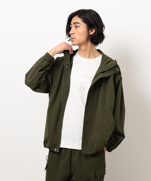Purple&Yellow(パープルアンドイエロー)の「ナイロンストレッチマウンテンパーカ(マウンテンパーカー・メンズ・ブラック/カーキ・SMALL/MEDIUM/LARGE)」の20枚目の写真