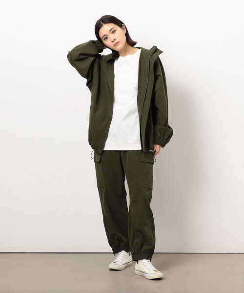 Purple&Yellow(パープルアンドイエロー)の「ナイロンストレッチマウンテンパーカ(マウンテンパーカー・メンズ・ブラック/カーキ・SMALL/MEDIUM/LARGE)」の21枚目の写真