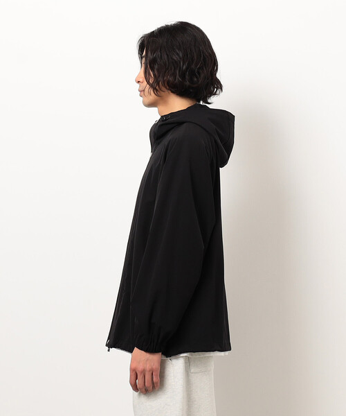 Purple&Yellow(パープルアンドイエロー)の「ナイロンストレッチマウンテンパーカ(マウンテンパーカー・メンズ・ブラック/カーキ・SMALL/MEDIUM/LARGE)」の4枚目の写真