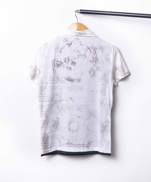 Mag.(マグ)の「【in the attic】ZIPデザインフェイクレイヤードポロ(ポロシャツ・メンズ・その他2/その他3/その他1・MEDIUM/LARGE)」の6枚目の写真
