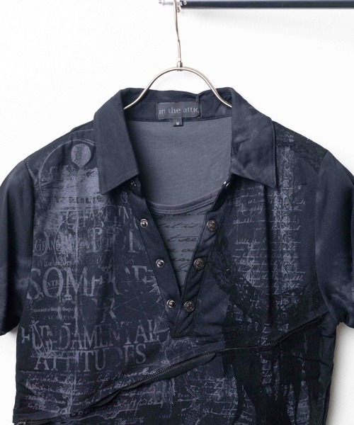 Mag.(マグ)の「【in the attic】ZIPデザインフェイクレイヤードポロ(ポロシャツ・メンズ・その他2/その他3/その他1・MEDIUM/LARGE)」の12枚目の写真