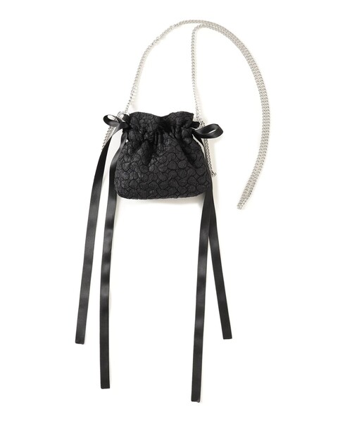 CAROLINA GLASER（カロリナ グレイサー）の「【COLLABORATION】Aya / マイクロ ショルダー（ショルダーバッグ・レディース・ブラック・ONE SIZE）」の8枚目の写真