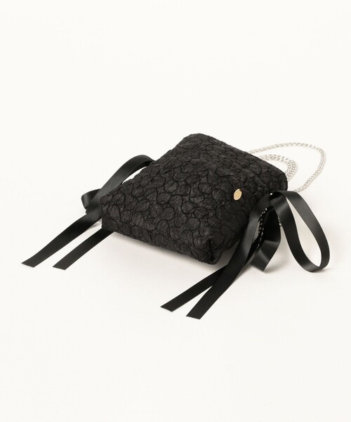 CAROLINA GLASER（カロリナ グレイサー）の「【COLLABORATION】Aya / マイクロ ショルダー（ショルダーバッグ・レディース・ブラック・ONE SIZE）」の7枚目の写真