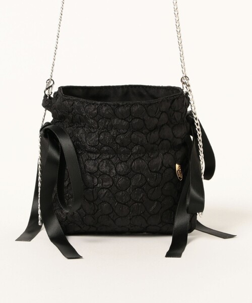 CAROLINA GLASER（カロリナ グレイサー）の「【COLLABORATION】Aya / マイクロ ショルダー（ショルダーバッグ・レディース・ブラック・ONE SIZE）」の5枚目の写真