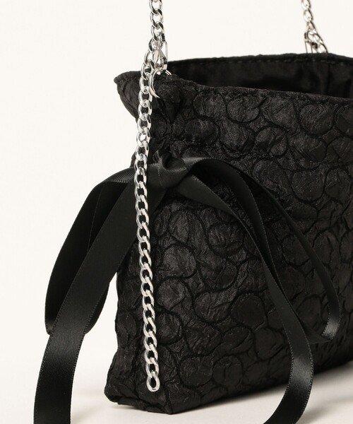 CAROLINA GLASER（カロリナ グレイサー）の「【COLLABORATION】Aya / マイクロ ショルダー（ショルダーバッグ・レディース・ブラック・ONE SIZE）」の9枚目の写真