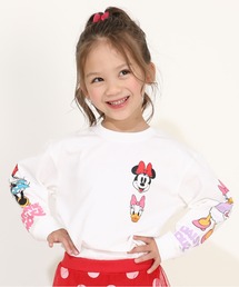 Disney（ディズニー）の「親子お揃い ディズニー 袖キャラクタ ーロンT 0199K（Tシャツ/カットソー・キッズ）」