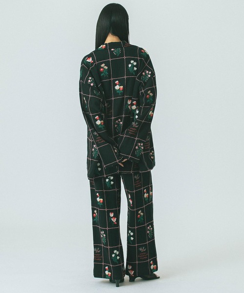 ROSE BUD（ローズバッド）の「(mag.by c)FLOWER EMBROIDERY SHIRTS（シャツ/ブラウス・レディース・ブラック・ONE SIZE）」の15枚目の写真