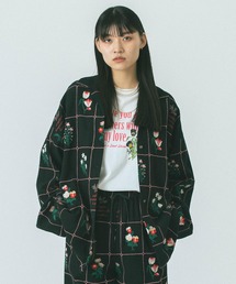 ROSE BUD（ローズバッド）の「(mag.by c)FLOWER EMBROIDERY SHIRTS