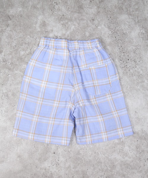 DILASH（ディラッシュ）の「チェック柄5分丈パンツ（その他パンツ・キッズ・ブラック/サックスブルー/ネイビー・80/90/100/110/120/130/140）」の5枚目の写真