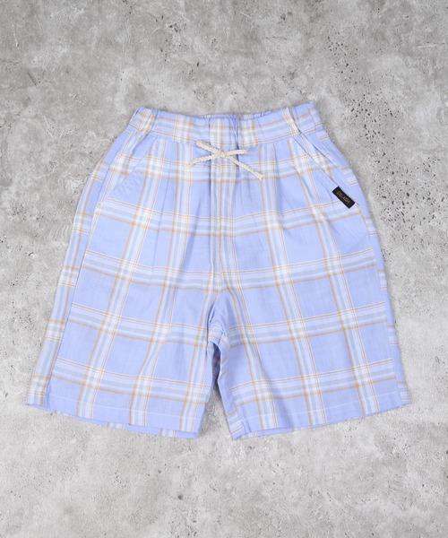 DILASH（ディラッシュ）の「チェック柄5分丈パンツ（その他パンツ・キッズ・ブラック/サックスブルー/ネイビー・80/90/100/110/120/130/140）」の4枚目の写真