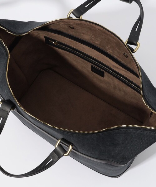 TOMORROWLAND （トゥモローランド）の「SegeN ファブリックコンビ クルーザーバッグ（トートバッグ・メンズ・ブラック/ライトベージュ・FREE）」の14枚目の写真