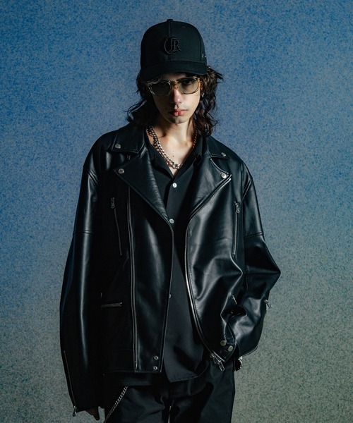 CRIMIE(クライミー)の「CR MONOGLAMBASE BALL CAP(キャップ・メンズ・ブラック×ブラック/ブラック×ホワイト/ホワイト・ONE SIZE)」の6枚目の写真