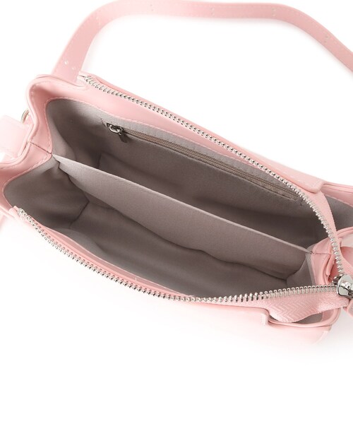couture brooch（クチュールブローチ）の「スクエアミニショルダーバッグ（ショルダーバッグ・レディース・オフホワイト/ベビーピンク/ブラック・00）」の22枚目の写真