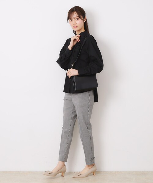 couture brooch（クチュールブローチ）の「スクエアミニショルダーバッグ（ショルダーバッグ・レディース・オフホワイト/ベビーピンク/ブラック・00）」の10枚目の写真